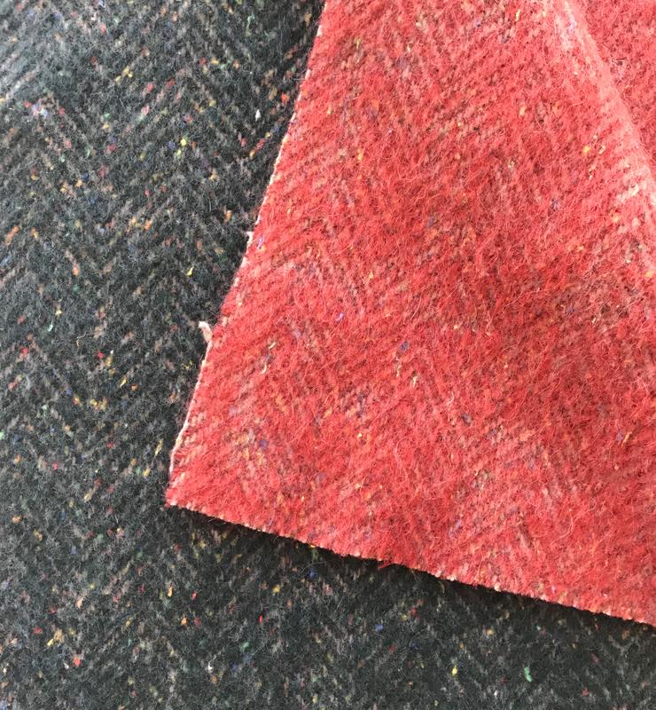 人字順毛呢（彩點）